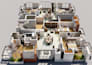 create 3d floor plans, axonometric and interior renders